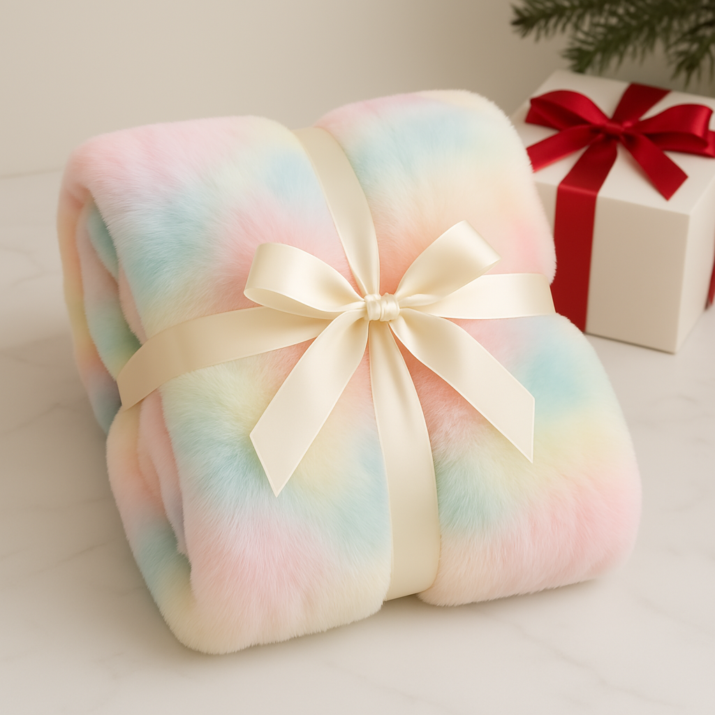 Faux Fur Blanket – Ultra-Soft, 2 Sizes, 3 Colors