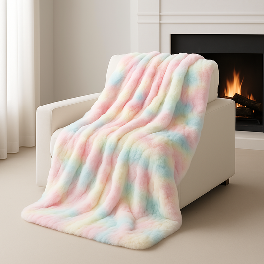 Faux Fur Blanket – Ultra-Soft, 2 Sizes, 3 Colors